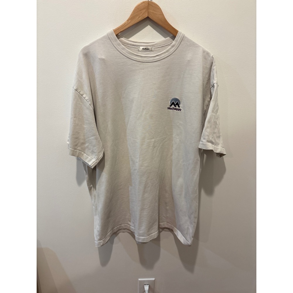 Madhappy Find Balance In Nature Cream Oversized Graphic T-Shirt Mens XL‎
